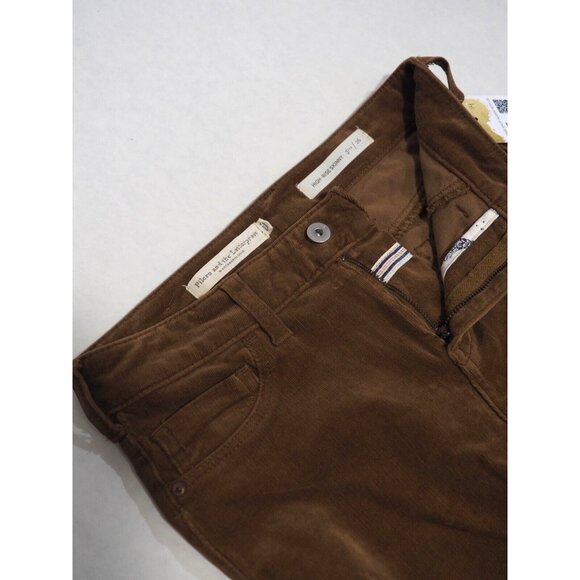 Pilcro and the Letterpress Brown High-Rise Skinny Corduroy Pants, Size 26 - Picture 5 of 9